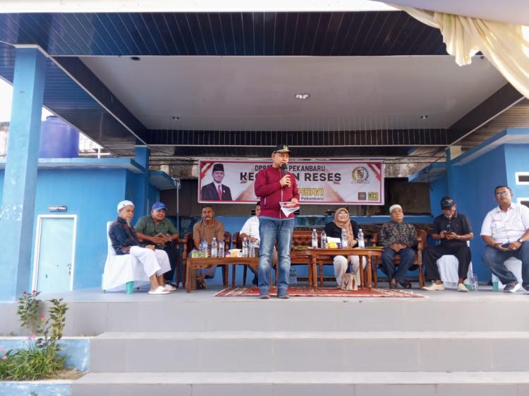 Ratusan Warga Padati Reses Anggota DPRD Nurul Ikhsan di Perum Sidomulyo