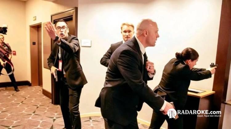 Trump rushed off stage after shots fired at White House Correspondents’ Dinner