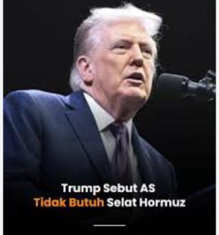 Trump Klaim AS Tak Butuh Selat Hormuz