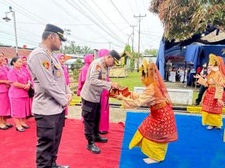 Laksanakan Kunjungan Kerja Perdana, Ini Penekanan Kapolres Inhu ke Jajaran