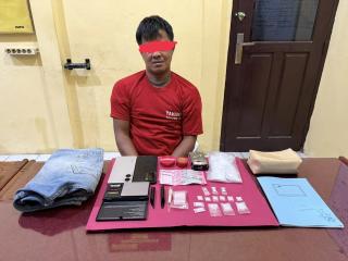 Edarkan Narkoba, Warga Desa Pasir Ringgit Diringkus Polsek Lirik