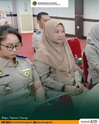 BPN Bengkalis Hadiri Penilaian Kepatuhan Pelayanan Publik di Pekanbaru