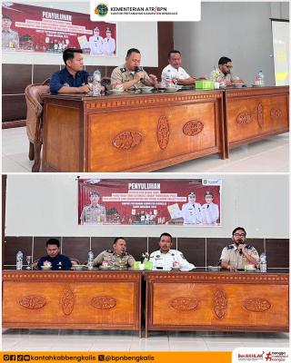 Penyuluhan Peta Bidang Tanah PTSL 2026 Digelar di Rupat Utara