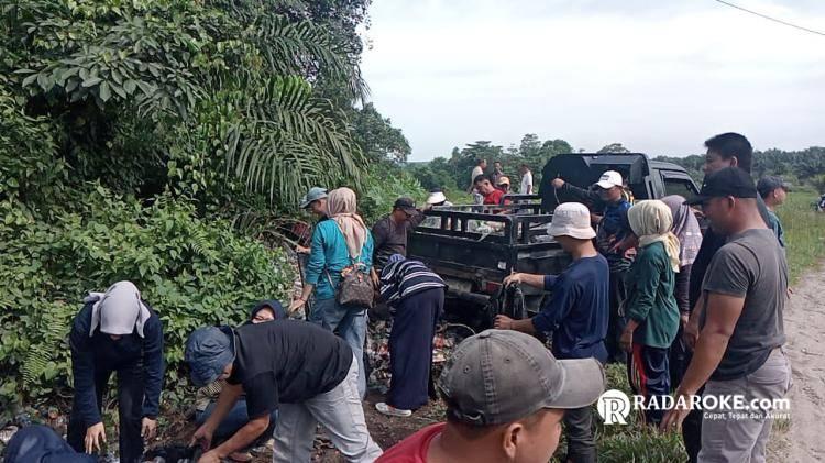 Kecamatan Singingi Hilir Siap Menyambut MTQ dengan Aksi Bersihkan Lingkungan 