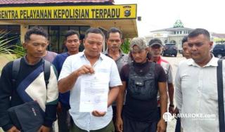KNARA Dampingi Petani Laporkan Dugaan Mafia Lahan ke Polres Inhu