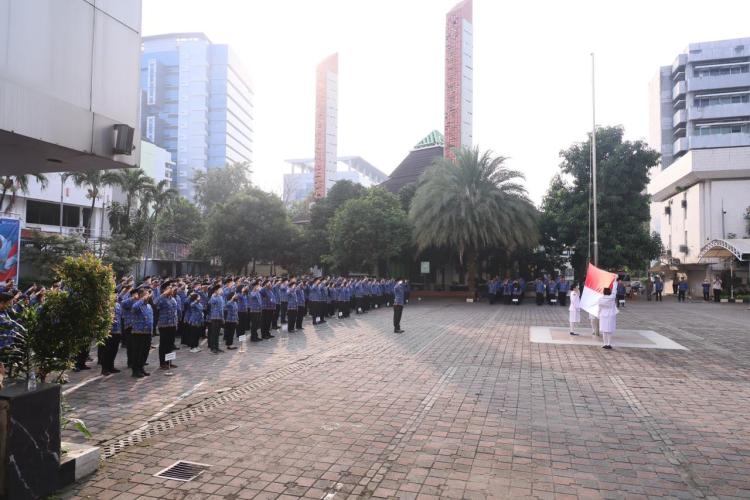 Jadi Simbol Nilai Luhur, Kementerian ATR/BPN Laksanakan Upacara Hari Lahir Pancasila