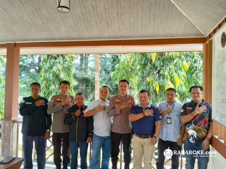 Forum Pers Independent Indonesia Berkunjung dan Aundensi Bersama Kapolres Kuantan Singingi