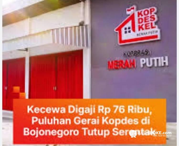 Polemik Kopdes Merah Putih, Dijanjikan Gaji Rp 1,4 Juta Ternyata Cuma Cair Rp 76 Ribu