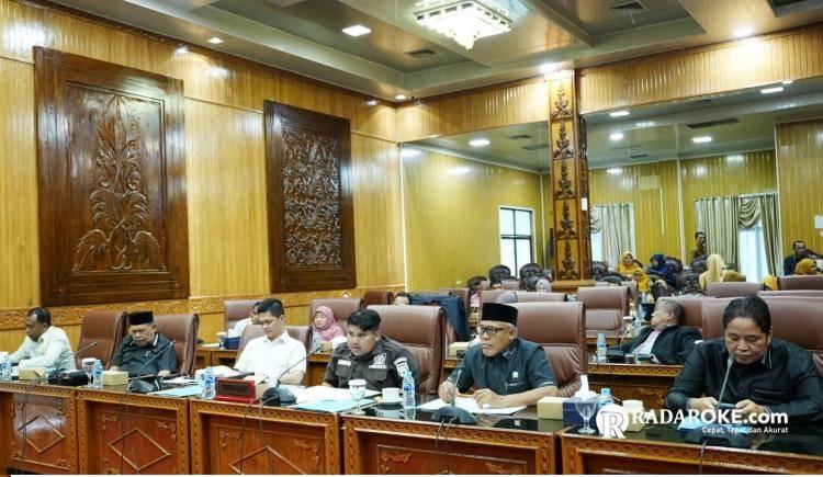 DPRD Bengkalis Bahas Ranperda Pertanggungjawaban APBD 2025