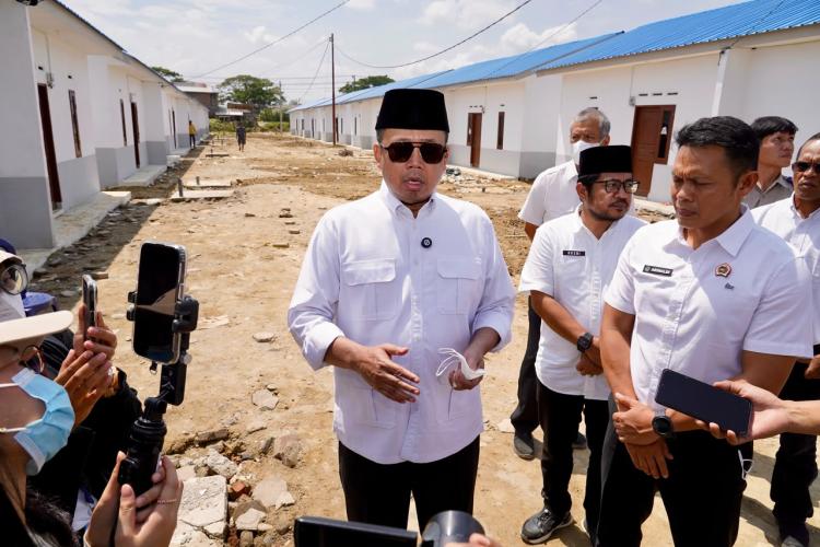 Tinjau Lokasi Huntap bagi Korban Bencana Aceh Tamiang, Menteri Nusron Pastikan Lahan 100% Siap Digunakan