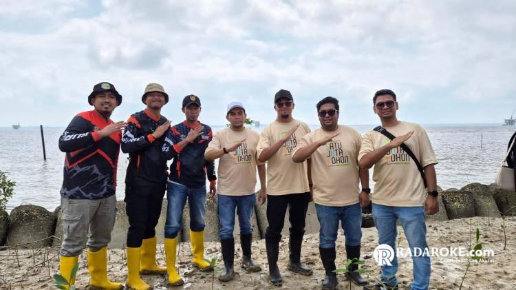 Menjaga Pesisir, Menanam Harapan: Bandara SSK II Pekanbaru Tanam 3.000 Mangrove di Siak