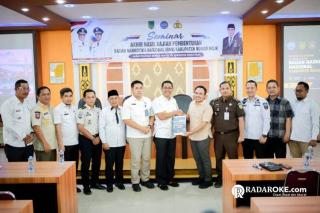 Wabub Rohil Jhony Charles Buka Seminar Akhir Hasil Kajian BNNK