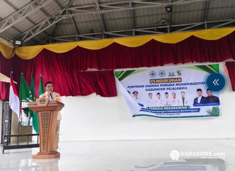 Pelantikan Pemuda Muhammadiyah Pelalawan, Rizal S: Jangan Jadi Penonton, Pemuda Harus Jadi Pelopor