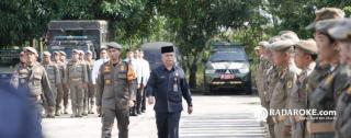 Pemkab Kuansing Gelar Apel Pasukan, Matangkan Pengamanan Festival Pacu Jalur 2026