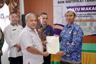 Legalitas Tanah Jadi Pijakan, Lembaga Pendidikan Keagamaan di Pohuwato Kini Bisa Kembangan Prasarana Lebih Optimal